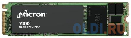 Твердотельный накопитель SSD M.2 400 Gb Micron 7400 MAX Read 4400Mb/s Write 530Mb/s TLC