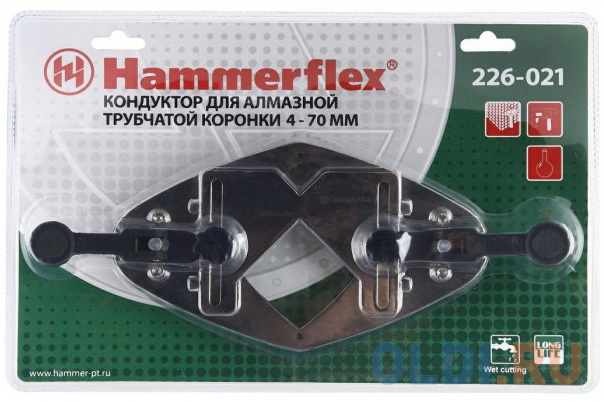 Кондуктор для алм. трубчатой коронки Hammer Flex 226-021 DHS металл ТИП 1 для коронок 4-70 мм
Кондуктор для алм. трубчатой коронки Hammer Flex 226-021 DHS металл ТИП 1 для коронок 4-70 мм