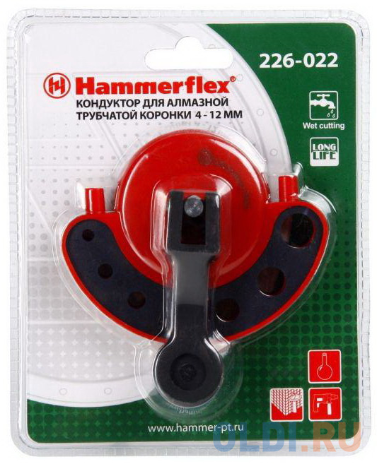 Кондуктор для алм. трубчатой коронки Hammer Flex 226-022 DHS металл ТИП 2 для коронок 4-12 мм.
Кондуктор для алм. трубчатой коронки Hammer Flex 226-022 DHS металл ТИП 2 для коронок 4-12 мм.
