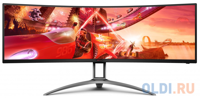 Монитор 49" AOC AGON AG493UCX черный VA 5120x1440 550 cd/m^2 1 ms HDMI DisplayPort Аудио USB
Монитор 49" AOC AGON AG493UCX черный VA 5120x1440 550 cd/m^2 1 ms HDMI DisplayPort Аудио USB