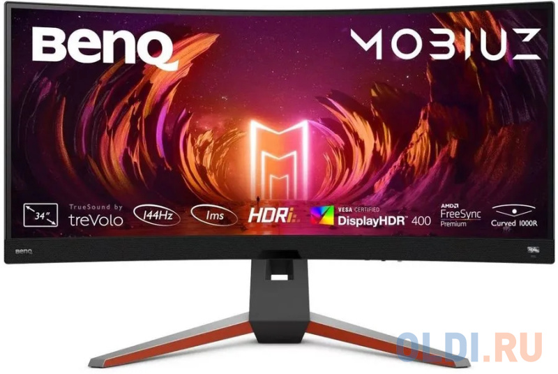 BENQ 34" EX3410R MOBIUZ Curvature 1000R VA LED 3440x1440@60Hz 2(1)ms 21:9 350(400)cd/m2 1000:1 178/178 2*HDMI DP 2*USB 3.0 USB -B Speaker HAS Swi
BENQ 34" EX3410R MOBIUZ Curvature 1000R VA LED 3440x1440@60Hz 2(1)ms 21:9 350(400)cd/m2 1000:1 178/178 2*HDMI DP 2*USB 3.0 USB -B Speaker HAS Swi