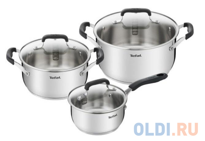 Набор посуды Tefal Cook&Cool E493S674 6 предметов (2100109978)
Набор посуды Tefal Cook&Cool E493S674 6 предметов (2100109978)