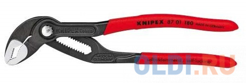 Ключ KNIPEX 8701300 -"КОБРА" 300мм универсальные переставные с пластмас нескользящими чехлами
Ключ KNIPEX 8701300 -"КОБРА" 300мм универсальные переставные с пластмас нескользящими чехлами