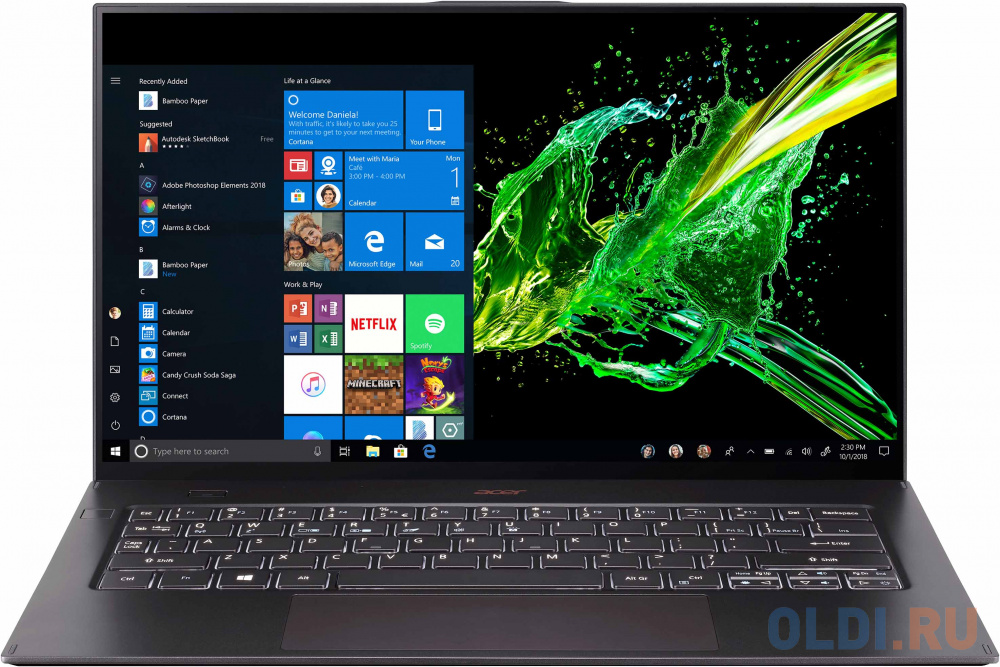Ультрабук Acer Swift 7 SF714-52T-78V2 14" 1920x1080 Intel Core i7-8500Y 512 Gb 16Gb Wi-Fi Intel UHD Graphics 615 черный Windows 10 Professional NX.H98ER.005
Ультрабук Acer Swift 7 SF714-52T-78V2 14" 1920x1080 Intel Core i7-8500Y 512 Gb 16Gb Wi-Fi Intel UHD Graphics 615 черный Windows 10 Professional NX.H98ER.005