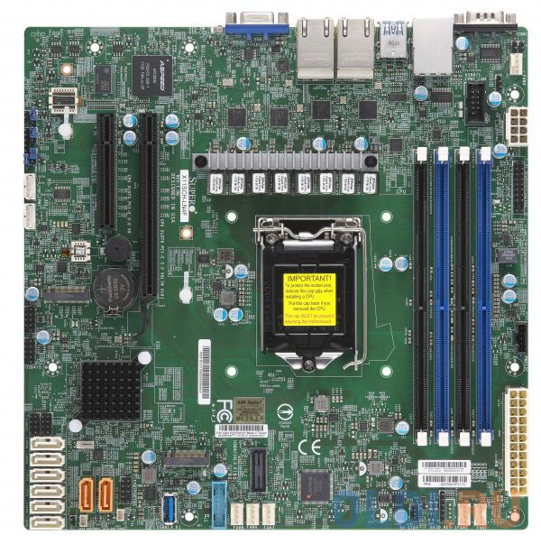 Материнская плата Supermicro MBD-X11SCH-LN4F-O Socket 1151 Intel C246 4xDDR4 2xPCI-E 8x 8 mATX Retail
Материнская плата Supermicro MBD-X11SCH-LN4F-O Socket 1151 Intel C246 4xDDR4 2xPCI-E 8x 8 mATX Retail