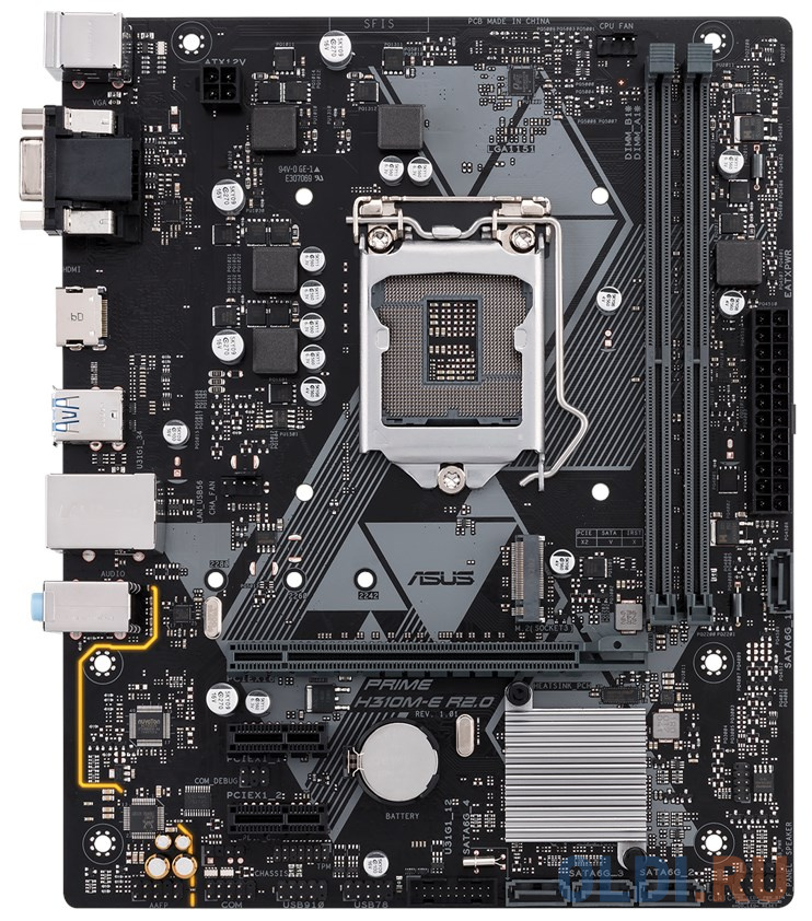Материнская плата ASUS PRIME H310M-E R2.0 Socket 1151 v2 H310 2xDDR4 1xPCI-E 16x 2xPCI-E 1x 4 mATX Retail 90MB0Z20-M0EAYC
Материнская плата ASUS PRIME H310M-E R2.0 Socket 1151 v2 H310 2xDDR4 1xPCI-E 16x 2xPCI-E 1x 4 mATX Retail 90MB0Z20-M0EAYC