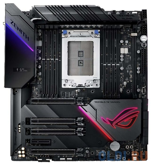 Материнская плата ASUS ROG ZENITH EXTREME ALPHA Socket TR4 AMD X399 8xDDR4 4xPCI-E 16x 1xPCI-E 4x 8 ATX Retail
Материнская плата ASUS ROG ZENITH EXTREME ALPHA Socket TR4 AMD X399 8xDDR4 4xPCI-E 16x 1xPCI-E 4x 8 ATX Retail