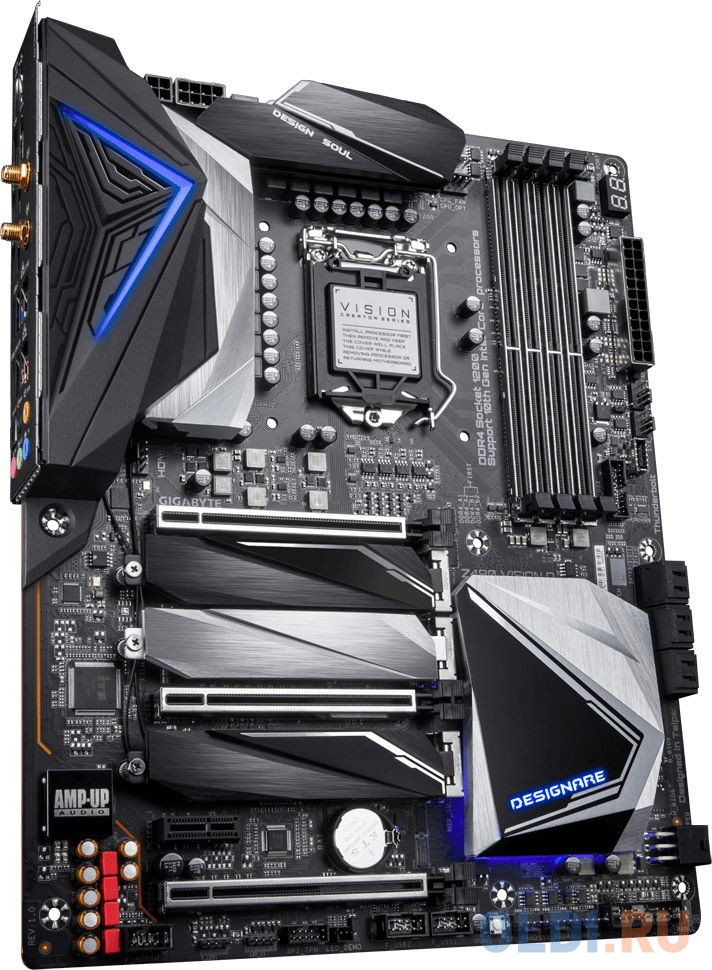 Материнская плата Gigabyte Z490 VISION D Soc-1200 Intel Z490 4xDDR4 ATX AC`97 8ch(7.1) 1 x 2.5Gigabit + Gigabit Ethernet RAID+HDMI
Материнская плата Gigabyte Z490 VISION D Soc-1200 Intel Z490 4xDDR4 ATX AC`97 8ch(7.1) 1 x 2.5Gigabit + Gigabit Ethernet RAID+HDMI