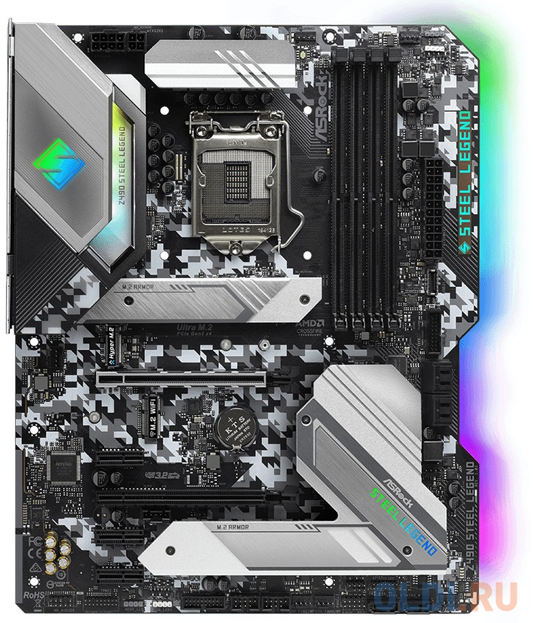 Материнская плата ASRock Z490 STEEL LEGEND Socket 1200 Z490 4xDDR4 2xPCI-E 16x 3xPCI-E 1x 6 ATX Retail
Материнская плата ASRock Z490 STEEL LEGEND Socket 1200 Z490 4xDDR4 2xPCI-E 16x 3xPCI-E 1x 6 ATX Retail