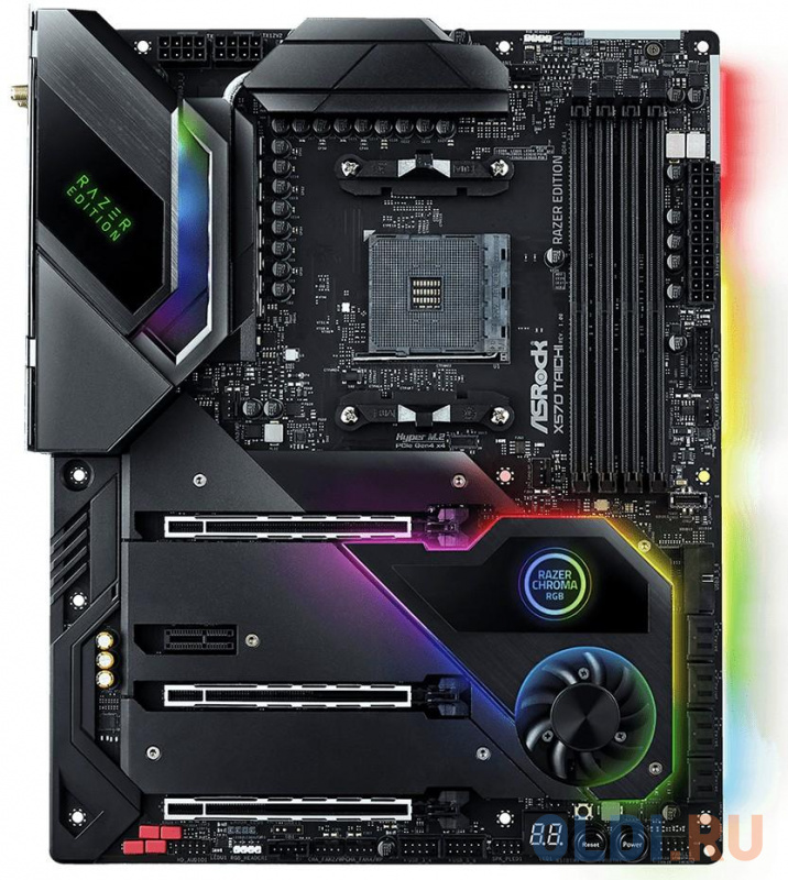 Материнская плата ASRock X570 TAICHI RAZER EDITION Socket AM4 AMD X570 4xDDR4 3xPCI-E 16x 1xPCI-E 1x 8 ATX Retail
Материнская плата ASRock X570 TAICHI RAZER EDITION Socket AM4 AMD X570 4xDDR4 3xPCI-E 16x 1xPCI-E 1x 8 ATX Retail