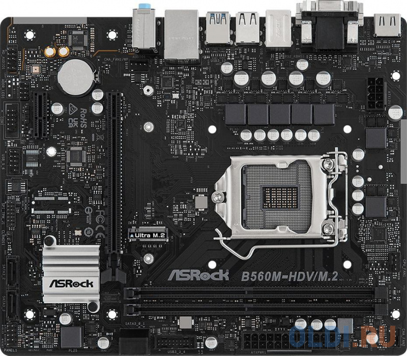 Материнская плата Asrock B560M-HDV/M.2 Soc-1200 Intel B560 2xDDR4 mATX AC`97 8ch(7.1) GbLAN+VGA+DVI+HDMI
Материнская плата Asrock B560M-HDV/M.2 Soc-1200 Intel B560 2xDDR4 mATX AC`97 8ch(7.1) GbLAN+VGA+DVI+HDMI
