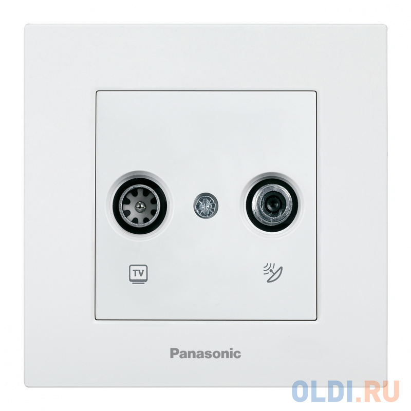 Розетка телевизионная Panasonic Karre Plus (WKTC04602WH-RU) скрыт. IP20 белый (упак.:1шт)
Розетка телевизионная Panasonic Karre Plus (WKTC04602WH-RU) скрыт. IP20 белый (упак.:1шт)