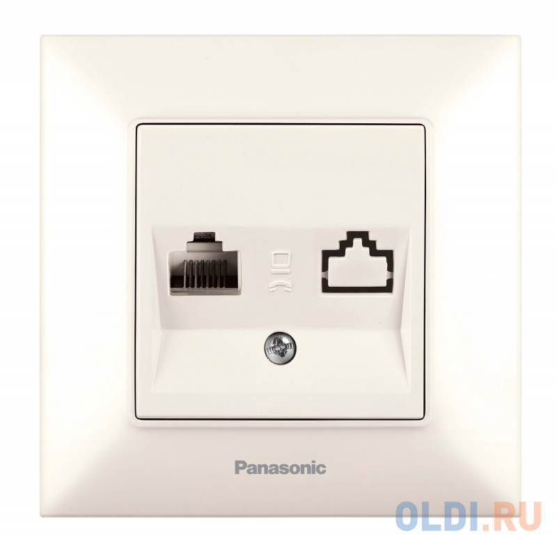 Розетка телефонная Panasonic Arkedia Slim (WNTC04022BG-RU) скрыт. IP20 бежевый (упак.:1шт)
Розетка телефонная Panasonic Arkedia Slim (WNTC04022BG-RU) скрыт. IP20 бежевый (упак.:1шт)
