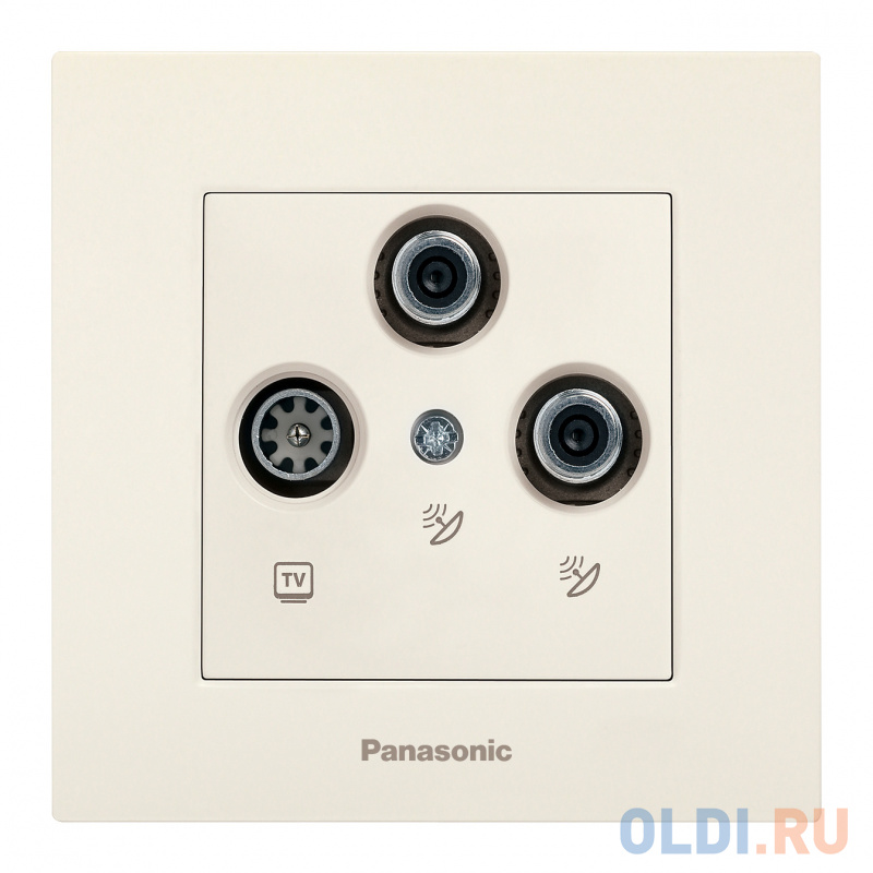Розетка телевизионная Panasonic Karre Plus (WKTC04662BG-RU) скрыт. IP20 бежевый (упак.:1шт)
Розетка телевизионная Panasonic Karre Plus (WKTC04662BG-RU) скрыт. IP20 бежевый (упак.:1шт)