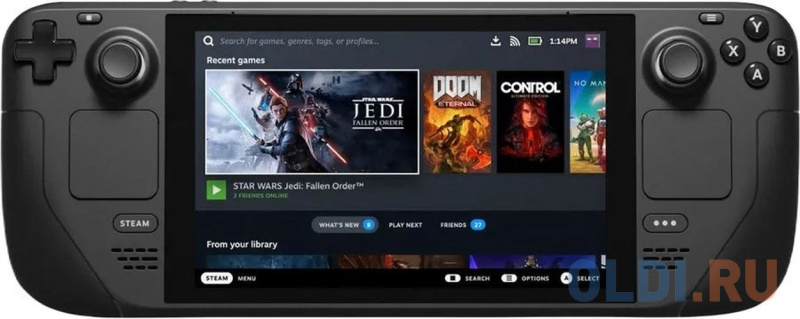 Игровая консоль Valve Steam Deck 64GB (US Spec, V004281-30), требуется адаптер на евро-вилку
Игровая консоль Valve Steam Deck 64GB (US Spec, V004281-30), требуется адаптер на евро-вилку