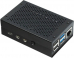 RA508  ACD Black Fine Heat Dispersion Aluminium Alloy Case for Raspberry Pi 4B