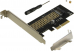 ORIENT C300E,  PCI-E 4x->M.2 M-key NVMe SSD,  2230/2242/2260/2280,     (31100)