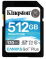 Флеш карта SDXC 512Gb Kingston SDXC, UHS-I Class U3 V30, чтение: 170Мб/с, запись: 90Мб/с <SDG3/512GB>