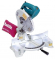 Торцовочная пила Makita LS1040 Пила торц,1650Вт,4600об\м,дискф255-260х30мм,рез-90,5х95мм,11кг,кор,наклон-45\0гр,поворот:45\45гр