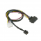  SuperMicro CBL-SAST-0957 MiniSAS HD SFF-8643 to U.2 PCIE SFF-8639 with Power Cable 55cm