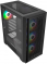 Powercase ByteFlow Black, Tempered Glass, 4x 120mm ARGB fans, ARGB HUB, , ATX (CBFB-A4)