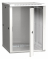 Шкаф монтажный ITK LINEA W (LWR3-18U66-GF) настенный 18U 600x600мм пер.дв.стекл задн.дв.стал.лист 90кг серый 500мм 41кг 200град. IK08 сталь