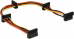 Cablexpert   SATA, 4x15pin(M)/15pin(F), 40 (CC-SATAMF-03)