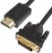 Greenconnect  HDMI-DVI 1.8m , OD7.3mm, 28/28 AWG,  , 19pin AM / 24+1M AM double link,  