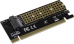  ExeGate EXE-529 (M.2 M key -> PCI-E x16 rev.3.0,   SSD M.2 M key   PCI-E)