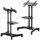    FLOOR STAND /32-70" TS1350 BLACK ONKRON
