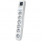   Pilot L GP 6  (5  + 1GP) 10 / Surge protector Pilot L GP 6 outlets (5 EUR + 1GP) 10 m white