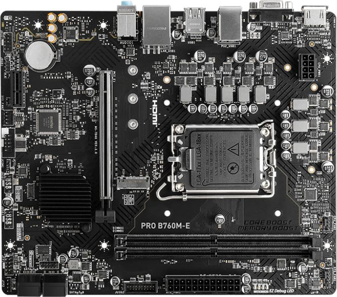   MSI PRO B760M-E