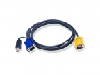 ,  ++ USB,  SPHD15=>HD DB15+USB A-,  Male-2xMale,  8+4 ,  ,  3 . ,  ,  (  KVM PS/ 2) (2L-5203UP)