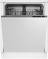 Встраиваемая посудомоечная машина HOTPOINT HI 4C66, полноразмерная, ширина 59.8см, полновстраиваемая, загрузка 14 комплектов