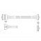 P7322GB00800-2 Cable MCIO x8 74P ( Straight Type) -TO- MCIO x8 74P ( Right Angle) , 85 Ohm, L:80cm (CMCMC)