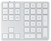    Satechi Aluminum Extended Keypad.  .