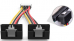  Molex 4pin- 2xSATA F Vention KDCBB  90