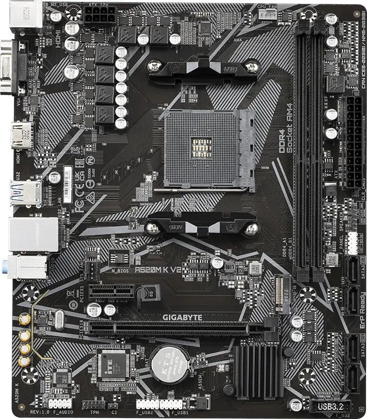   GigaByte A520M K V2