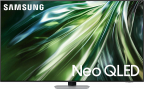 Телевизор QLED Samsung 75" QE75QN90DAUXRU Series 9 черненое серебро/ серебристый 4K Ultra HD 120Hz DVB-T2 DVB-C DVB-S2 USB WiFi Smart TV