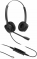 Fanvil HT302 Fanvil, Headset, Leather cushions, 260 bendable boom arm, Dual Color LED Indicator, Supports ENC technology Noise Cancellation, QD to RJ9 Headset, Dual Headset