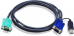  ATEN KVM Cable 2L-5202U USB(Am)+DB15(m) (PC) - SPHD15(m) (KVM),1.8