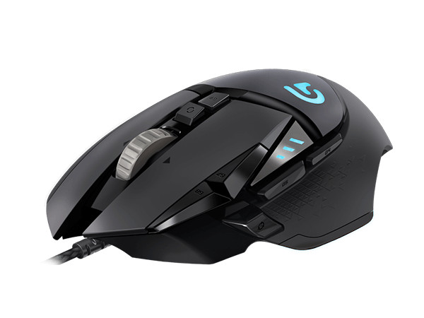 (910-005470) Logitech G502 Laser Gaming Mouse RGB Tunable 16000dpi USB HERO