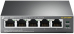 DAHUA DH-SF1005P 5-    , 4xRJ45 100Mb PoE, 1xRJ45 100Mb uplink,  60,  1.8 /, MAC- 2K, 