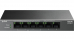 TP-Link LS106LP, Настольный коммутатор с 6 портами 10/100 Мбит/с (4 порта PoE), 802.3af, бюджет PoE — 41 Вт, до 250 метров