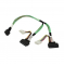  Amphenol Cable 05-50065-00 U.2 Enabler, HD (SFF8643) -to- (2x SFF8639), 50cm, Used to attach directly to the 8639 interface of the NVMe drive (05-50065-00)