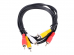   3xRCA (M) - 3xRCA (M), 2m Telecom TAV7150-2M