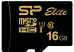   microSD 16GB Silicon Power Elite Gold microSDHC Class 10 UHS-I U1 85Mb/s