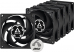   ARCTIC P8 PWM PST Value Pack (Black/Black) - retail (ACFAN00154A) (702072)
