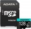   microSDHC 128 Gb ADATA Premier Pro + SD 