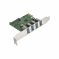  ExeGate EXE-314 (PCI-E x1 v2.0, 4*USB3.0 ext.,  ., VIA Labs Chipset VL805)